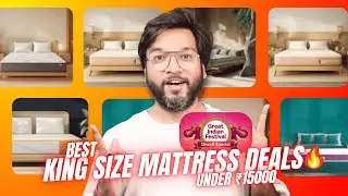 Best King Size Mattress Deals in Amazon Great Indian Festival Sale 2025🔥