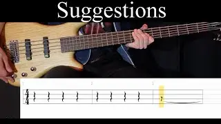 Suggestions (System of a Down) - Bass Cover (With Tabs) by Leo D&uuml;zey