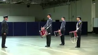 Air Cadets National Marching Band Championships 24.11.13 - Solo Drummers