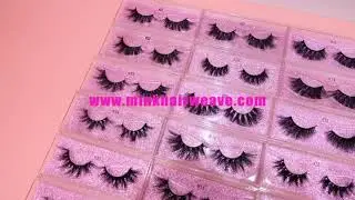 New 4D Mink Lash Wholesale Lash Extensions