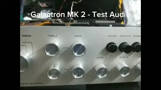 Amplifier Galactron MK 2 - Breve Test Audio  dal vivo / Amplifier Galactron MK 2 - Short Audio Test 