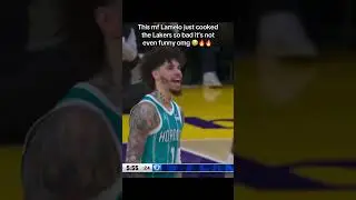 the announcer kept getting more & more hype holy 😭🔥 #nbabasketball #lameloball #hoopplanet