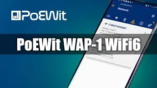 PoEWit WAP-1 WiFi6 Wireless Access Point