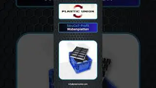 StruCoT Profil #kunststoff #Wabenkammer #hohlkammer #logistik #honeycomb #corrugatedsheet #transport