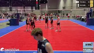 Chi-Town Boys Challenge day 1 17U BLUES BSVBC VS FUTURE 17 WHITE