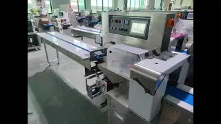 Automatic Packaging Machine for Protein Bars and Peanut Bars with Custom Option #packagemachine