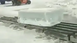 Ice Harvesting. Wow.