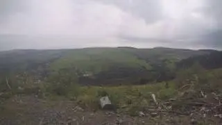Afan forest park the Wall trail