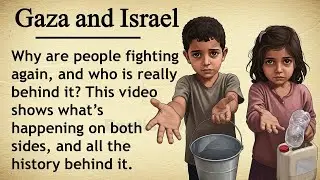 Gaza And Israel || 🗺️ Learn English Through Story Level 2 || Graded Reader 🎧