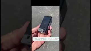 Wireless GPS Tracker with 5-year battery life