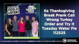 6a Thanksgiving Break Prank Call Wrong Turkey Order and Try It Tuesday Water Pie 112525 | Best...