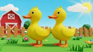 Counting Ducks on the Farm | Fun Kids Song to Learn Numbers and Farm Animals