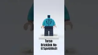 How to make MIKE WHEELER in LEGO! #shorts