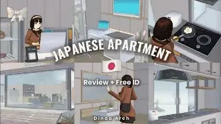 𓇼 Sora Niwa Apato 🌊 || Japanese Apartment || SAKURA SCHOOL SIMULATOR ||#bagiidsakuraschoolsimulator
