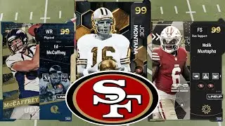 99 OVR PURE 49ers Theme Team Is INSANE!!! In Madden 25