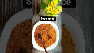 Homemade suya spice yaaji for marinade and kebabs #kyikyinga#khebabs#ghana Street food #