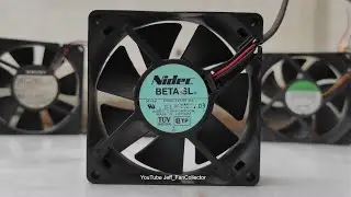 Nidec Fan Beta SL D08A-12TS3 03 12V 0.50A 4700rpm 8025 DBB Made In Vietnam