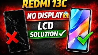 Redmi 13C LCD Display Problem Fix | Display Light Solution | 100% Tested