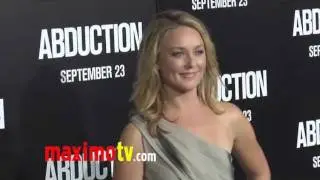 Elisabeth R&ouml;hm at ABDUCTION World Premiere Arrivals