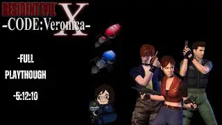 Resident Evil: Code Veronica X (2000/2001) Claire & Chris Redfield Full Playthrough