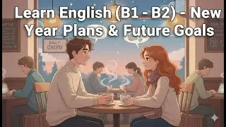 English Listening Practice B1 B2 Talking About Future Plans and About the New Year ✨