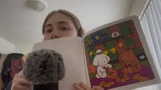 ASMR lets catch up and look at my coloring book again