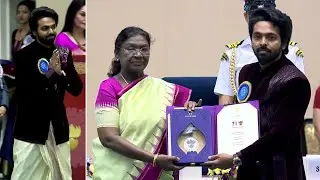 GV Prakash Kumar Receives National Award For Vaathi | 71st National Film Awards