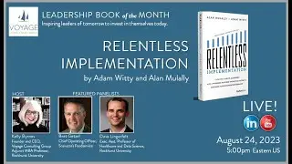 Leadership Book of the Month on Relentless Implementation by Alan Mulally