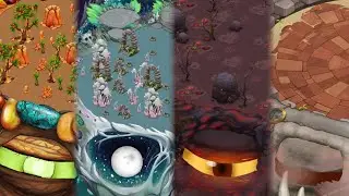 All Island Colossals (part 2) - my singing monsters (fanart)