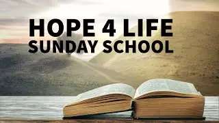 Sunday School 12-21-25 || Bible Teaching at Hope 4 Life with Pastor Bruce Tentzer