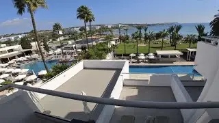 Okeanos Beach Boutique Hotel - from the balcony to the beach., Ayia Napa Cyprus 2025