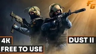Free To Use Gameplay | CS:GO | 4K | No Copyright Gameplay | Dust II