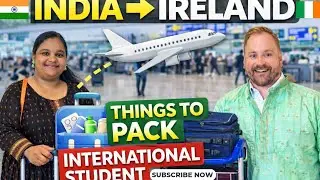 Things to carry from India to Ireland ||telugu vlogs||Ireland telugu vlogs 