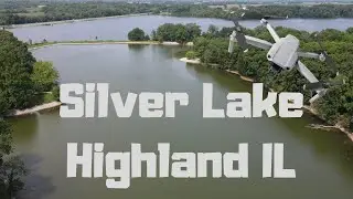 Silver Lake Park Highland Illinois | Mavic Air 2 Cinematic Drone Footage