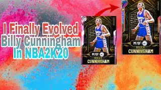 I FINALLY EVOLVED MY BILLY CUNNINGHAM FROM PINK DIAMOND TO GALAXY OPAL!! NBA2K20 MYTEAM