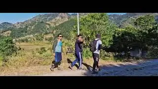 Dharan bisnupaduka mandir samma hike#fypシ゚viral #happyhoppy#dharan #travel #hilights #hike #hiking 