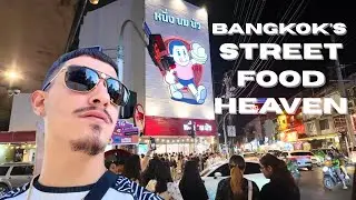 This Trendy Street in Bangkok Has the BEST Food  🇹🇭 Banthat Thong Road 