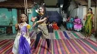 SRI MANJUNATHANA CHARITHE DANCE BY KIDS AT HOSABEEDHI RAMAMNDIR