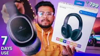 Zebronics ZEB Thunder Bluetooth Headphones Review After 7 Days | Best Wireless Headphone Under 1000!