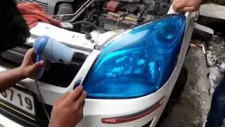 Wagonr headlight modifications//wagonr headlight design//wagonr headlight modification with tint..