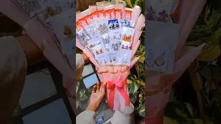 Best gift idea for her🥰|| DIY earings bouquet|| #gift #love #shorts #ytshorts