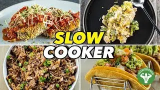 4 Easy Slow Cooker Recipes & Meals  / 4 Comidas en la Olla de Cocción Lenta