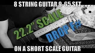 Drop F# on a short scale guitar