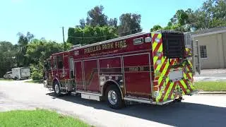 Pinellas Park Fire Brand New Squad 36