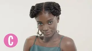 How To Create Goddess Braids for Natural Hair | The Braid Up | Cosmopolitan