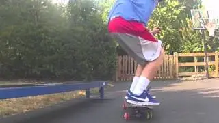 Tre Flip Off Bench (SlowMotion)