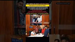 Only Dhoni Can Create Another Dhoni!&rdquo; 🔥 MS Dhoni Opens Cricket Academy Office in Jaipur 🇮🇳