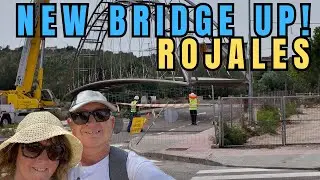 MASSIVE Engineering Project: New Footbridge Installation Rojales Costa Blanca