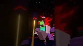 Fight Azure! Part 1(Reels) #blender3d #3danimation #animation #fightanimation #robotanimation #cube
