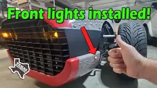Front Turn Signal Install for the Vanderhall